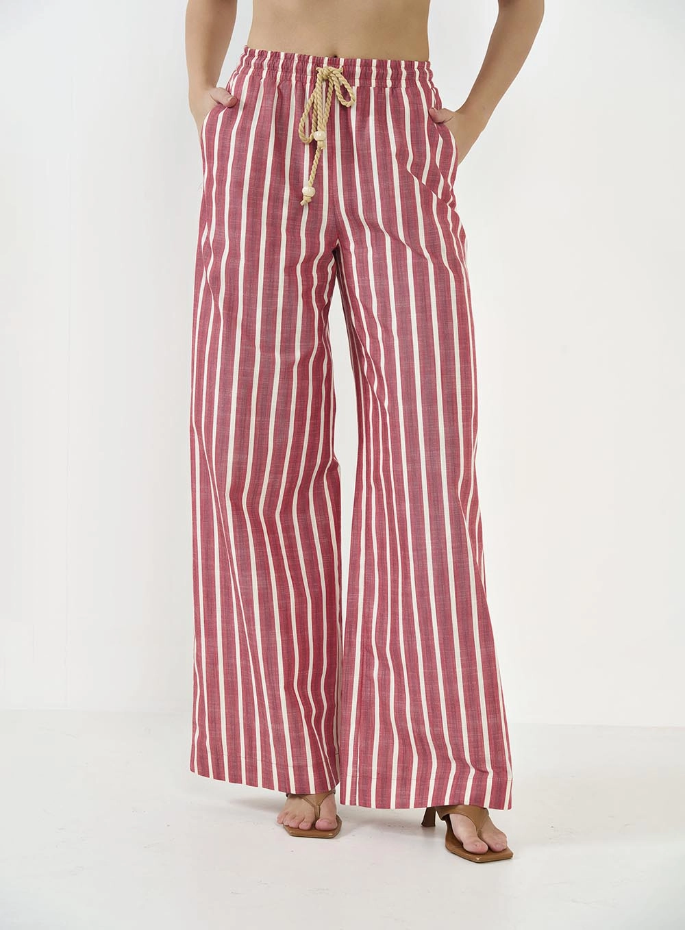Calça Feminina Jade Listrada Estampados