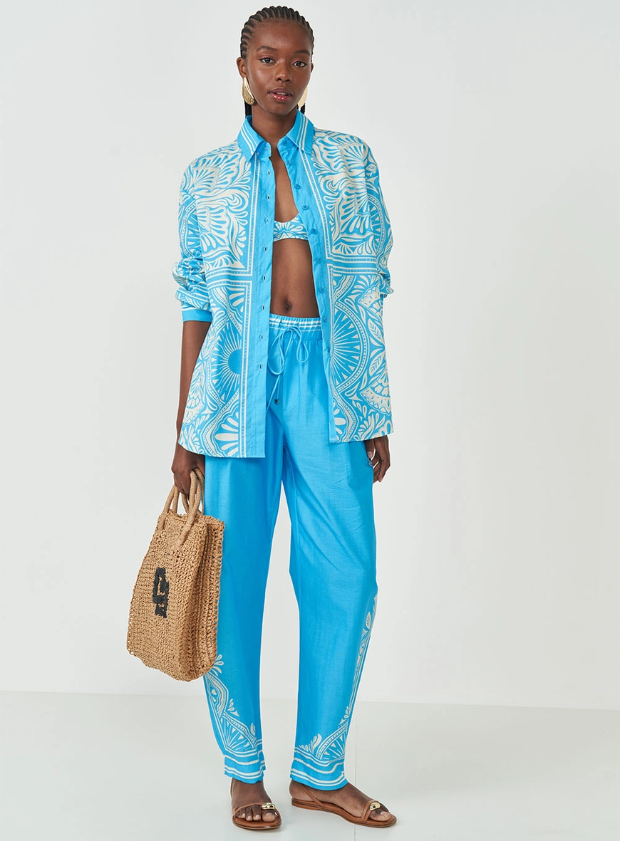 Camisa Loose Estampada