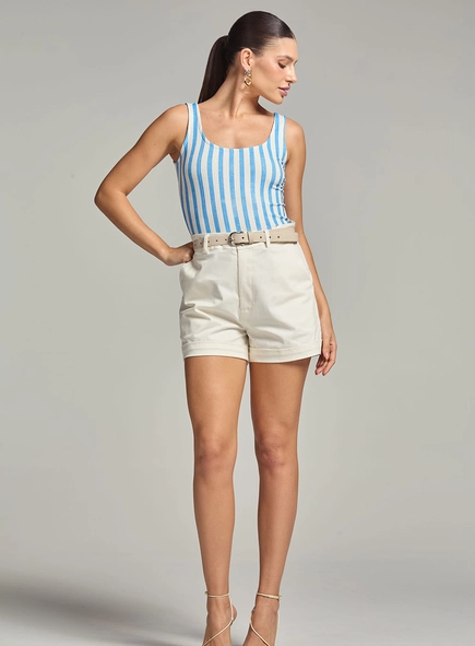 Regata Feminina Slim Estampada