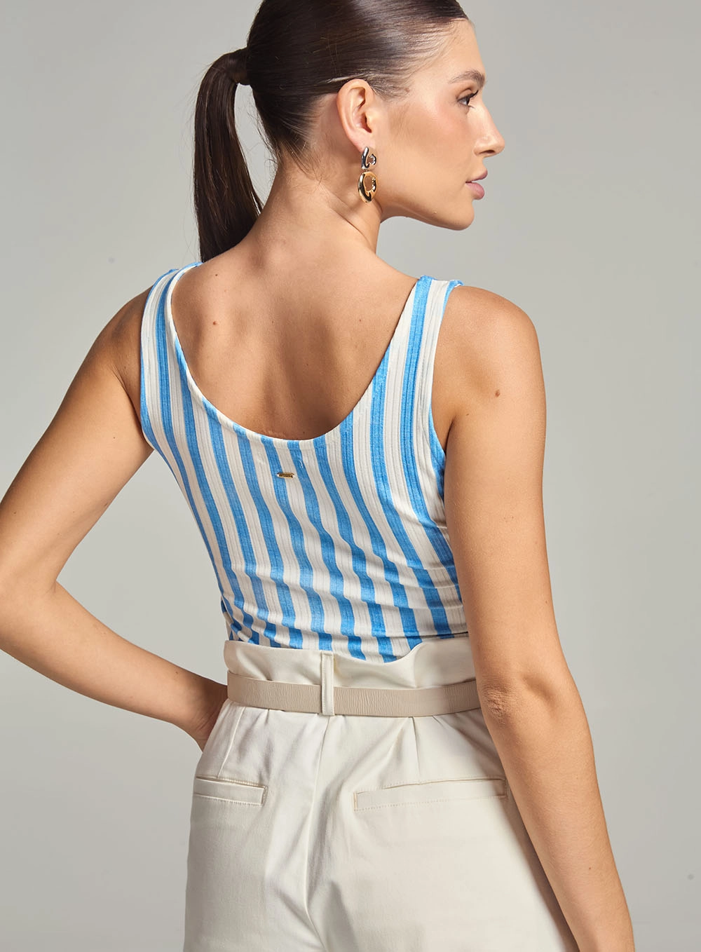 Regata Feminina Slim Estampada Estampados 4