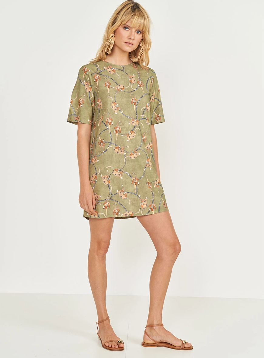 Vestido Estampado Comfort