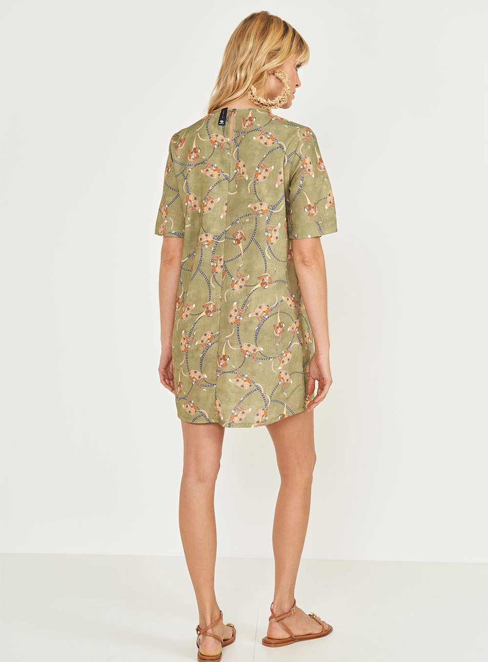 Vestido Estampado Comfort Estampados