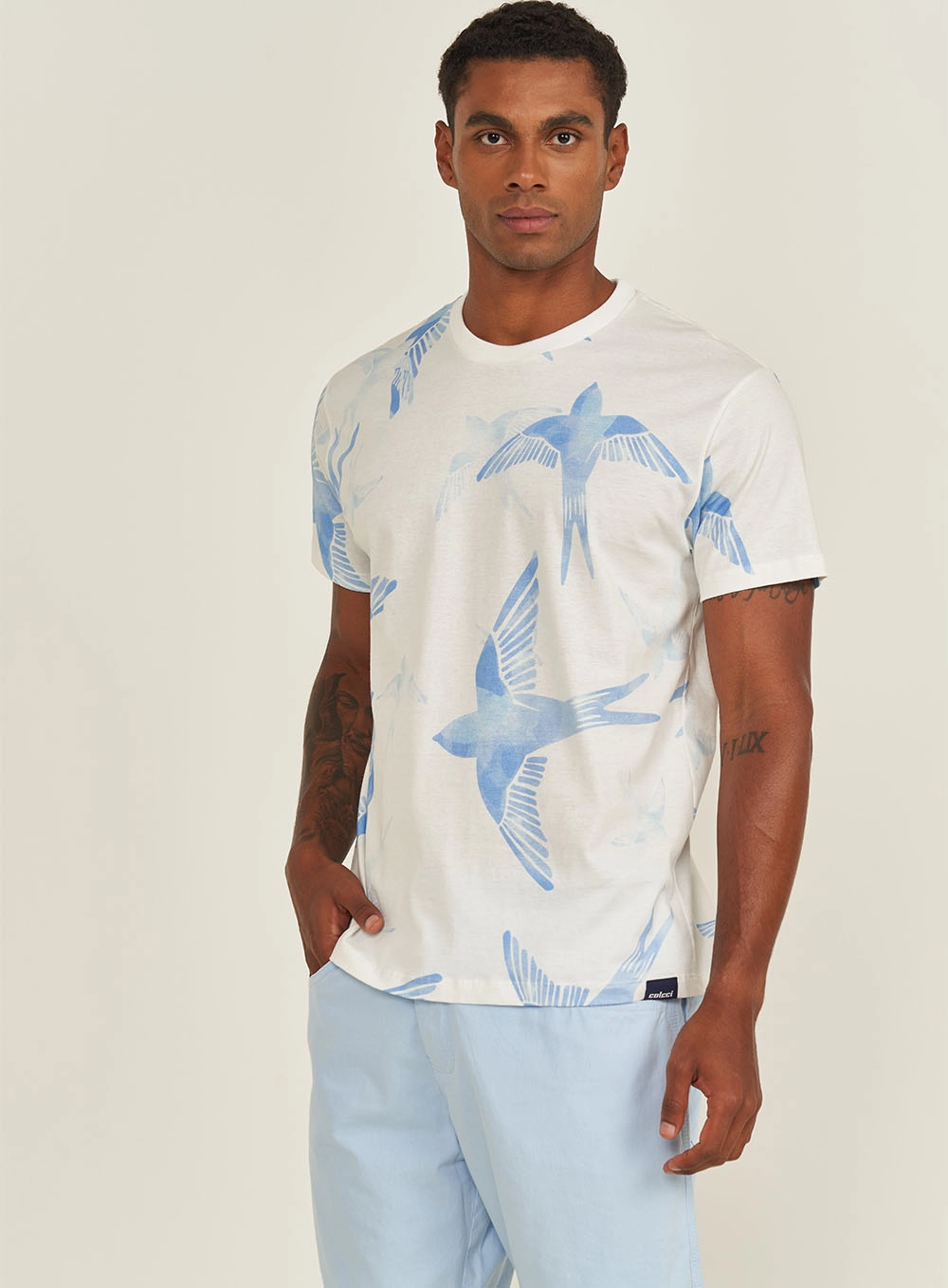 Camiseta Masculina Estampada Estampados