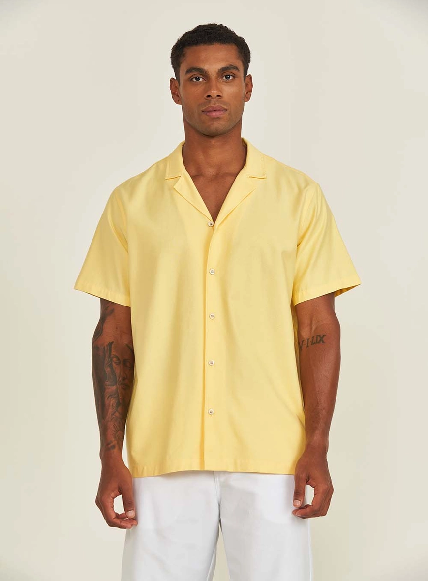 Camisa Masculina Box Manga Curta