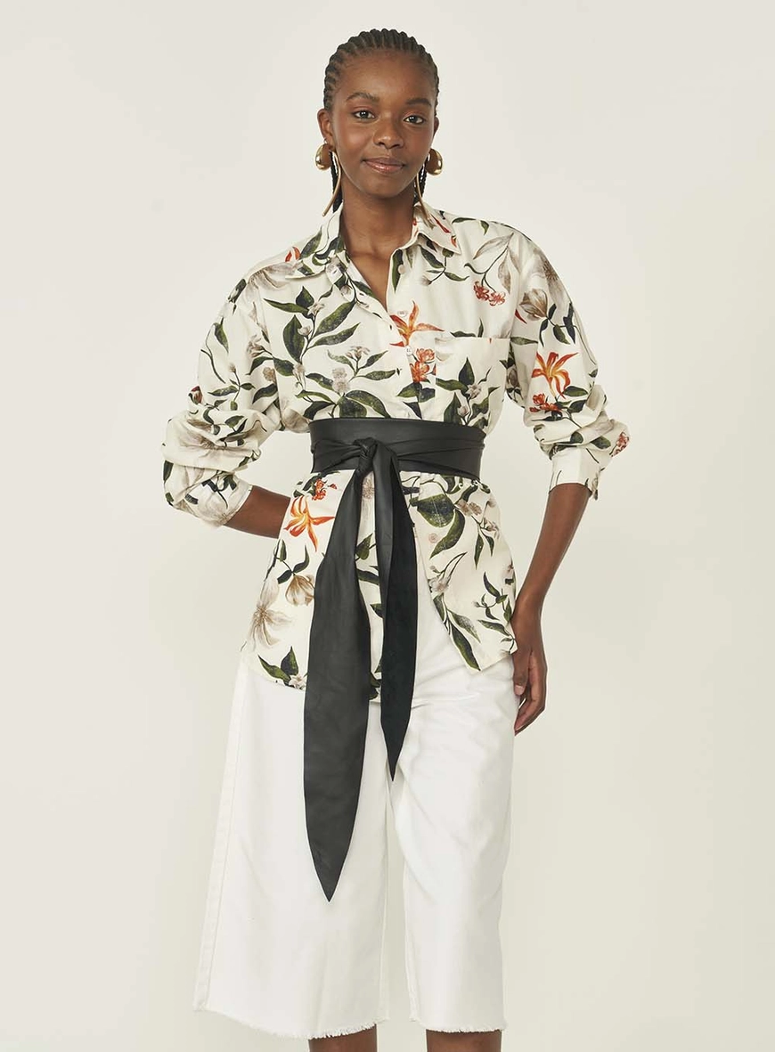 Camisa Loose Estampada
