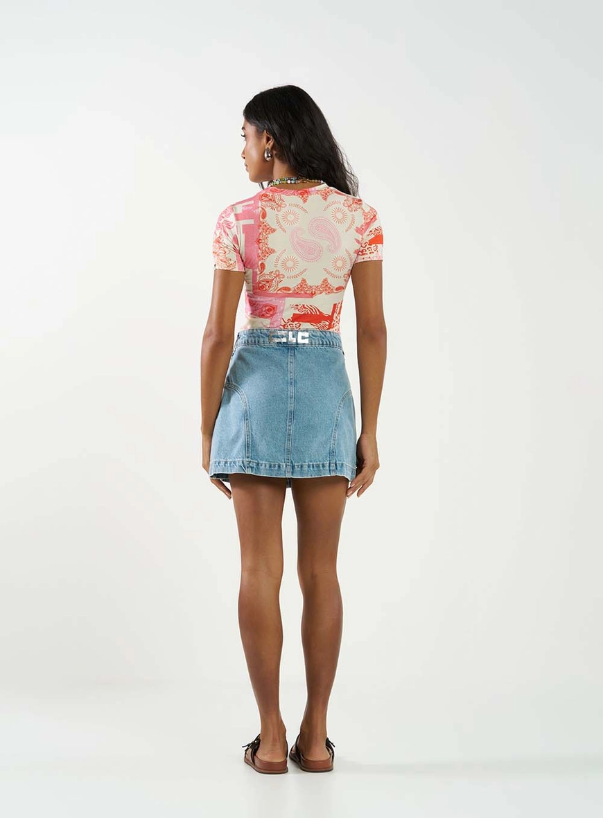 Camiseta Estampada Baby Look Estampados 4
