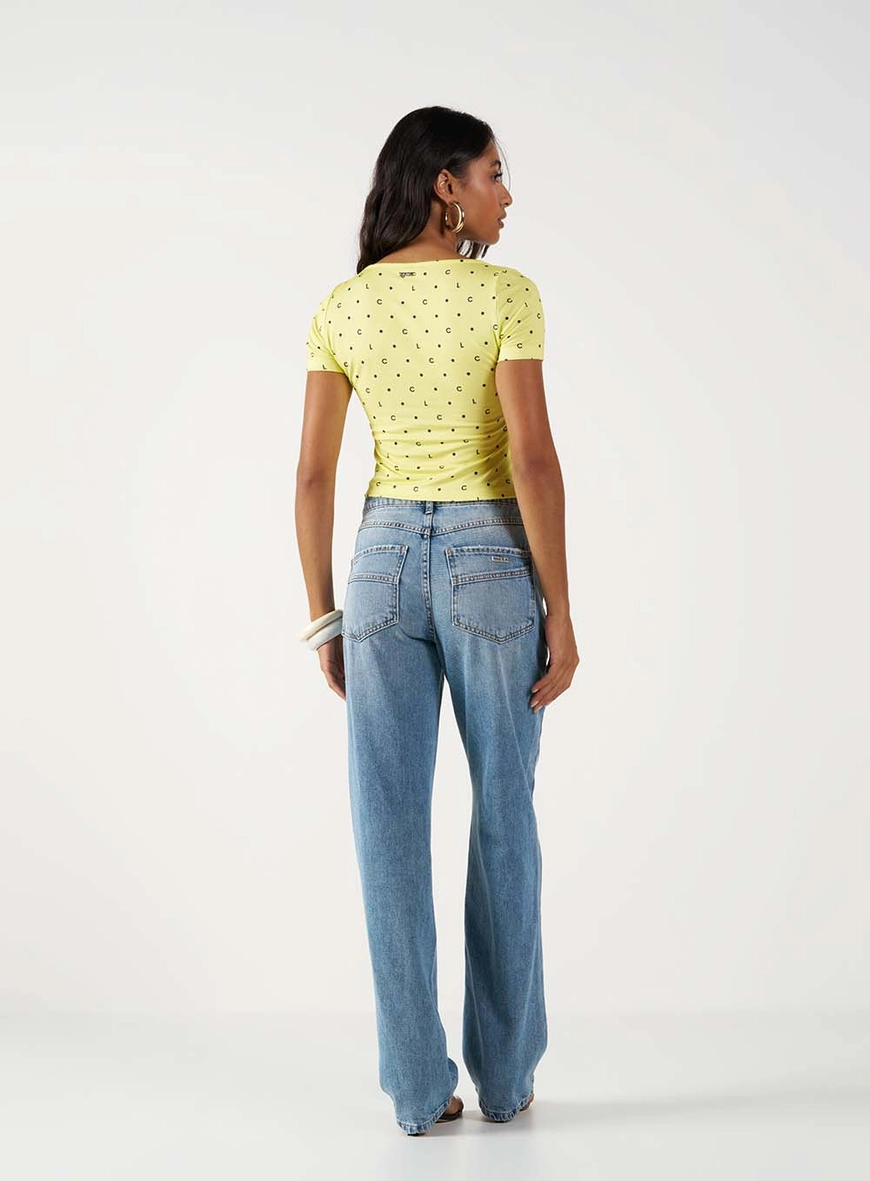 Blusa Small Estampada Decote Quadrado Estampados 4