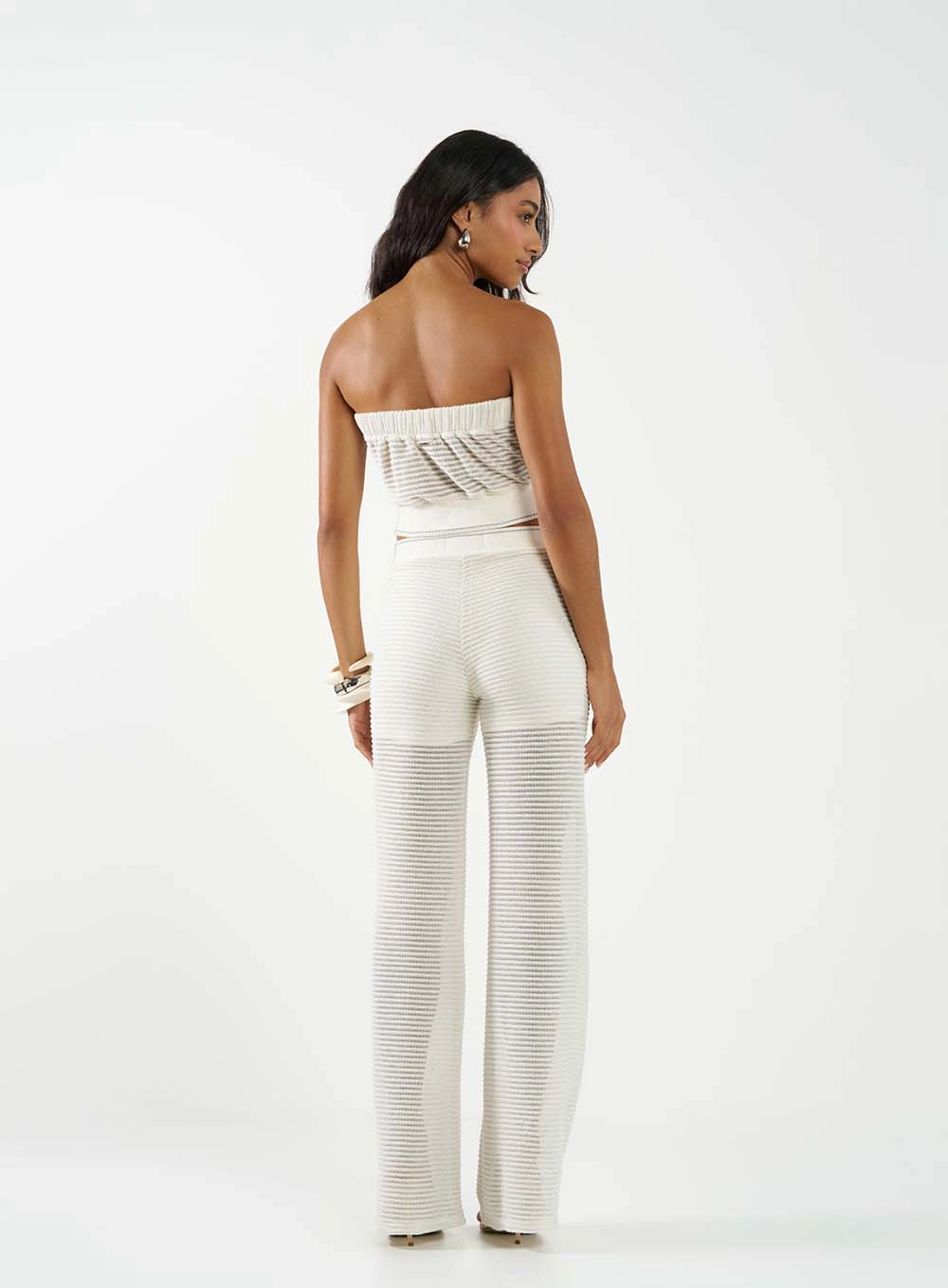 Blusa Comfort Metalizada Tomara Que Caia Off 4