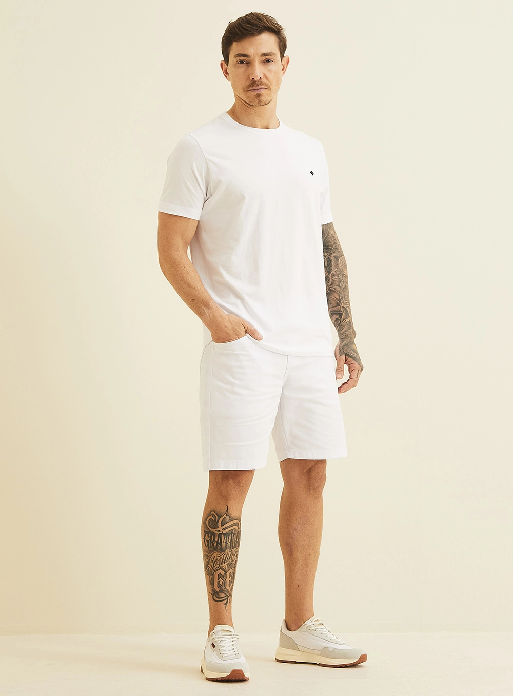 Camiseta Pack 2 Peças Preto / Branco 1