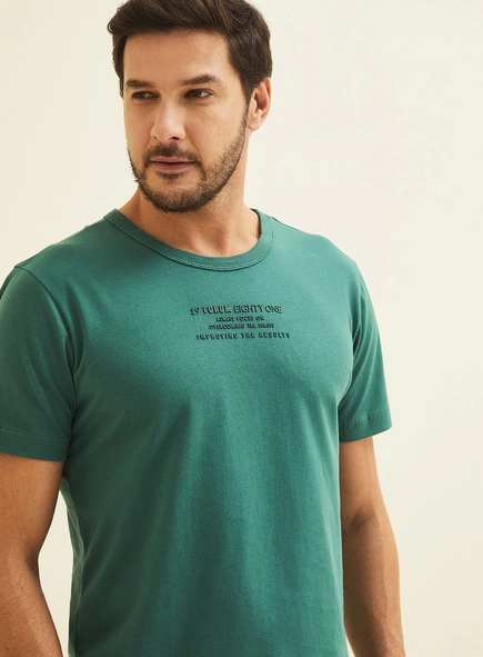Camiseta New Slim Manga Curta