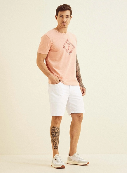Camiseta Masculina Estampa Logo