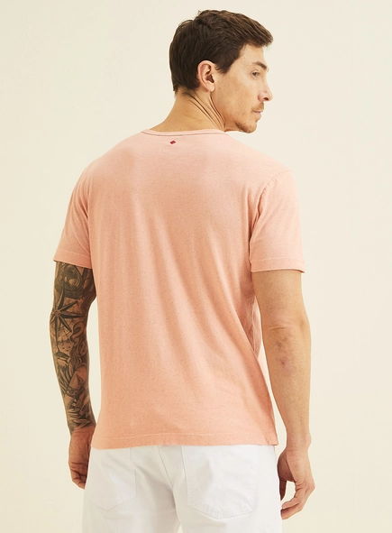 Camiseta Masculina Estampa Logo