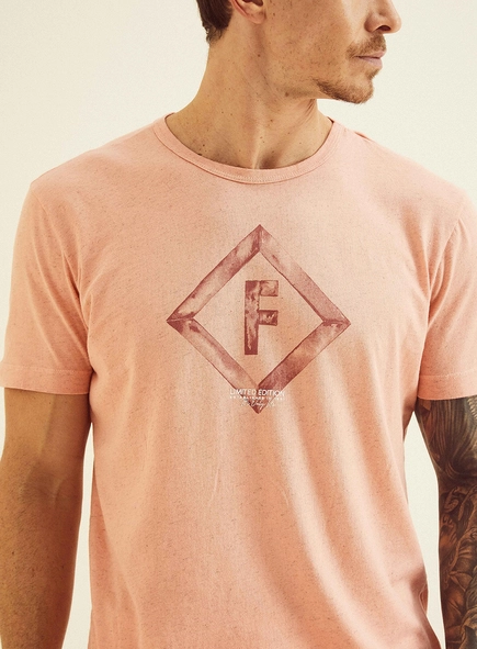 Camiseta Masculina Estampa Logo