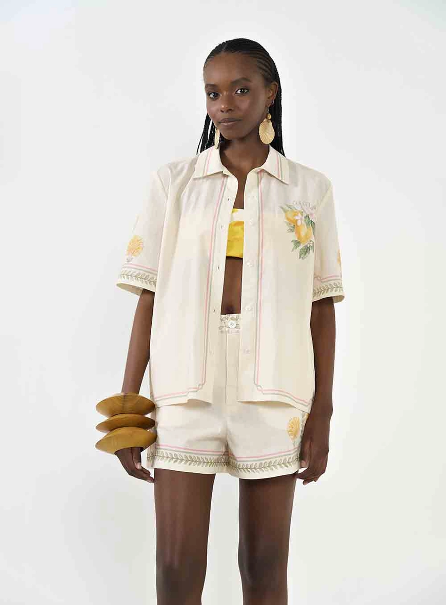 Camisa Loose Com Estampa