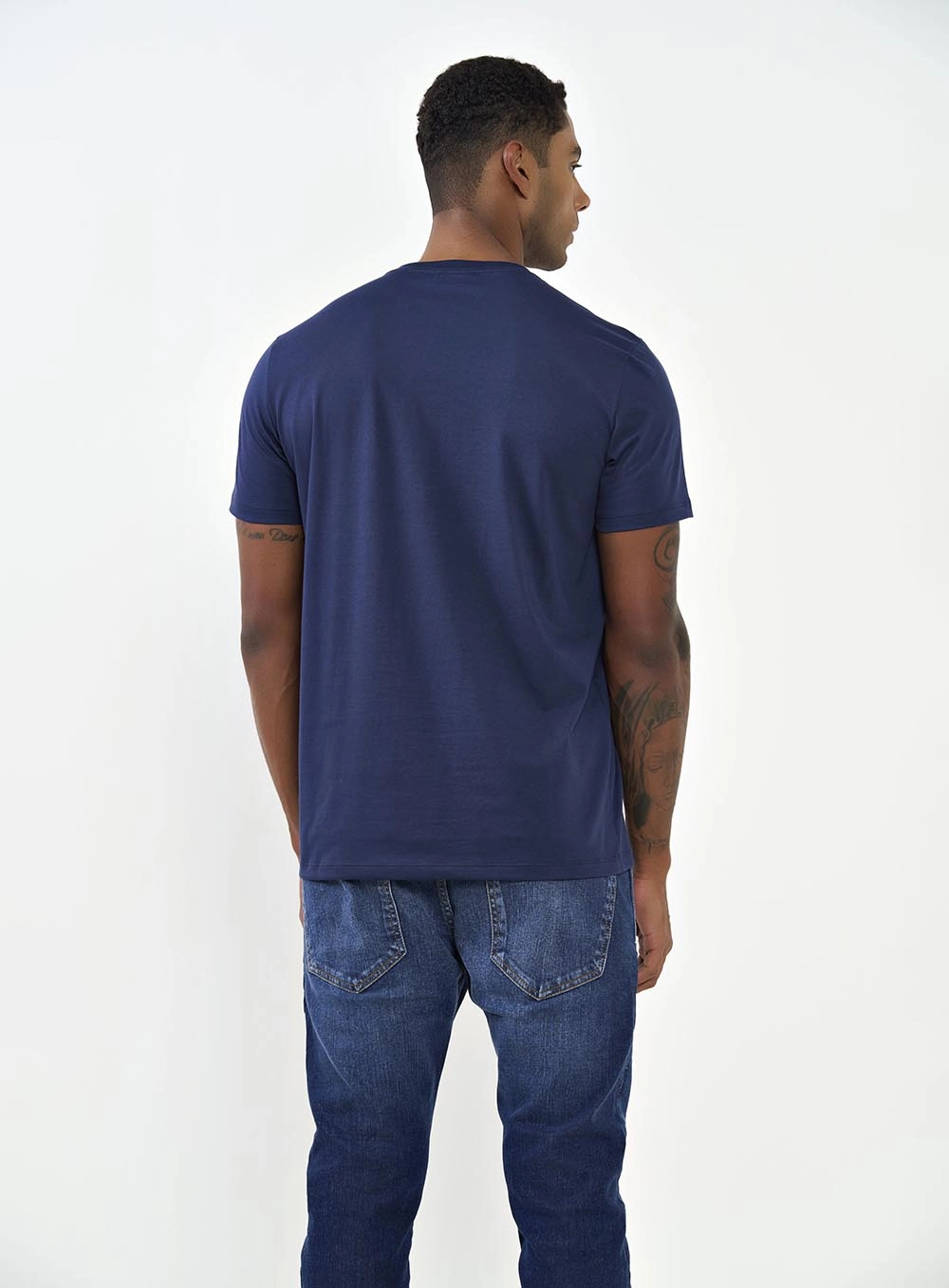 Conjunto Pack 2 Peças Polo + Camiseta Azul