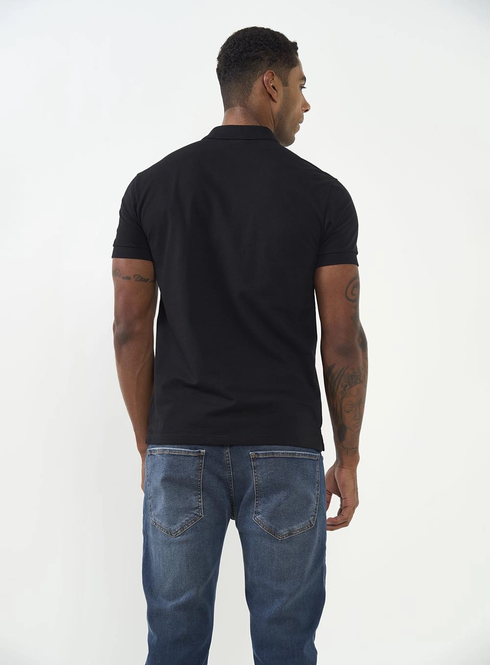 Conjunto Pack 2 Peças Polo + Camiseta Preto