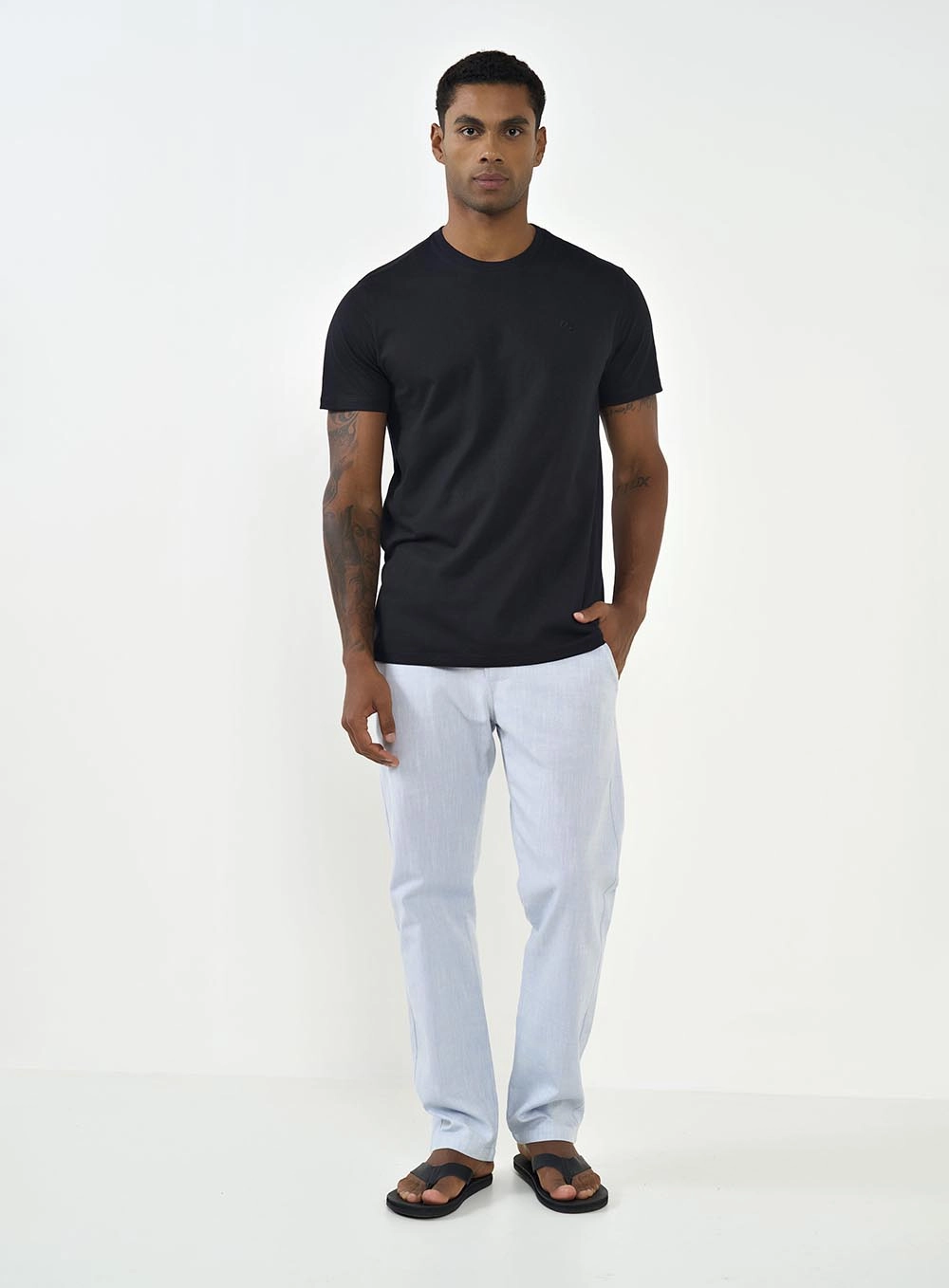 Conjunto Pack 2 Peças Polo + Camiseta Preto