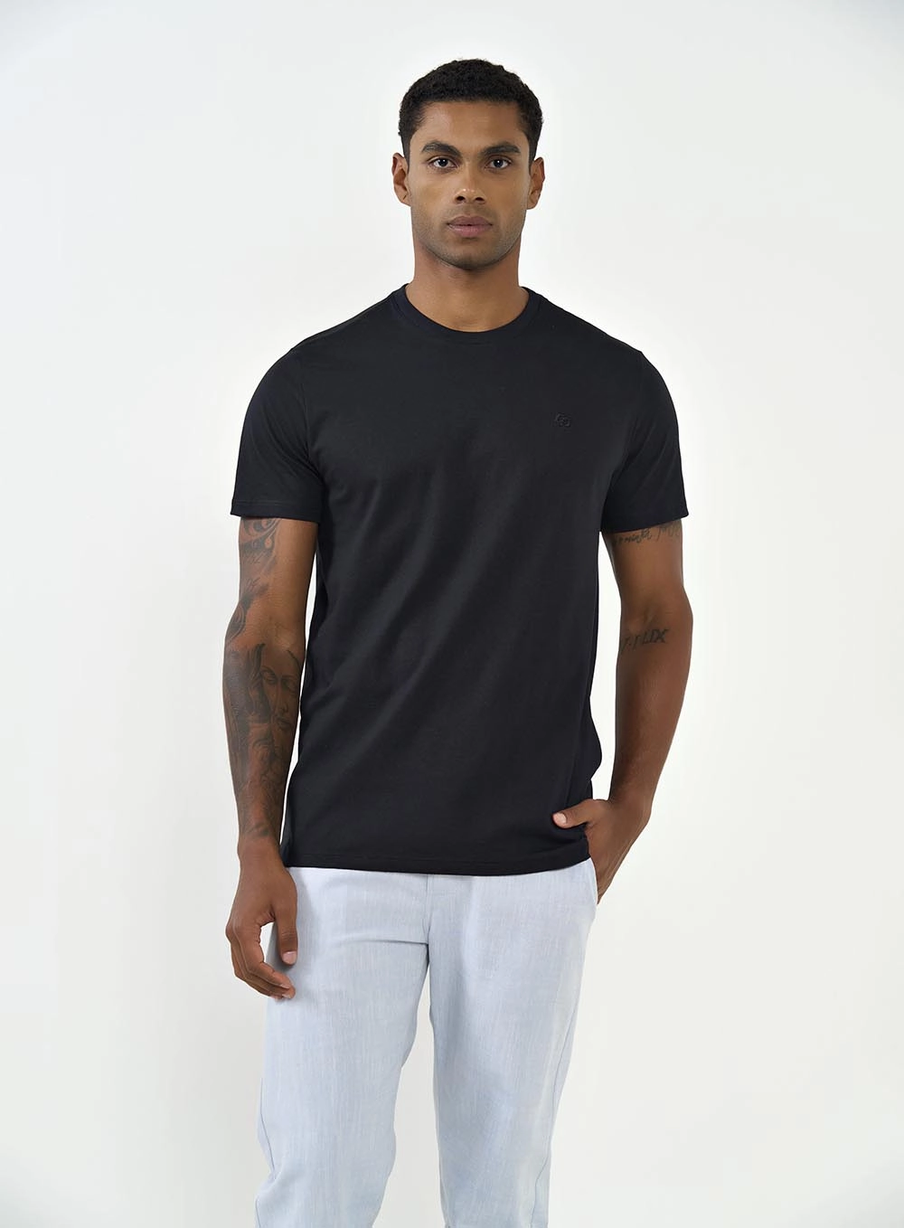 Conjunto Pack 2 Peças Polo + Camiseta Preto