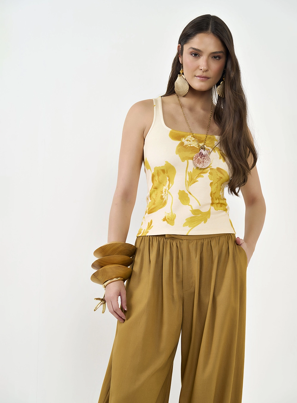 Blusa Comfort Estampada Estampados