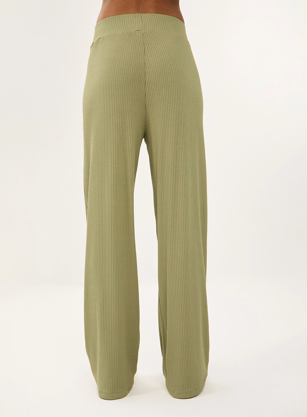 Calça Comfort Canelada Verde