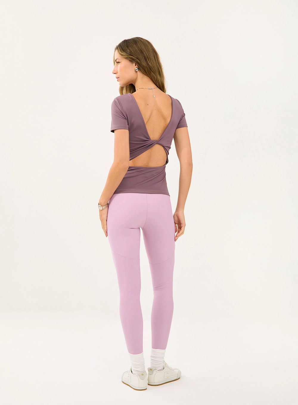 Calca Malha Sport  Feminino Colcci Sport Roxo