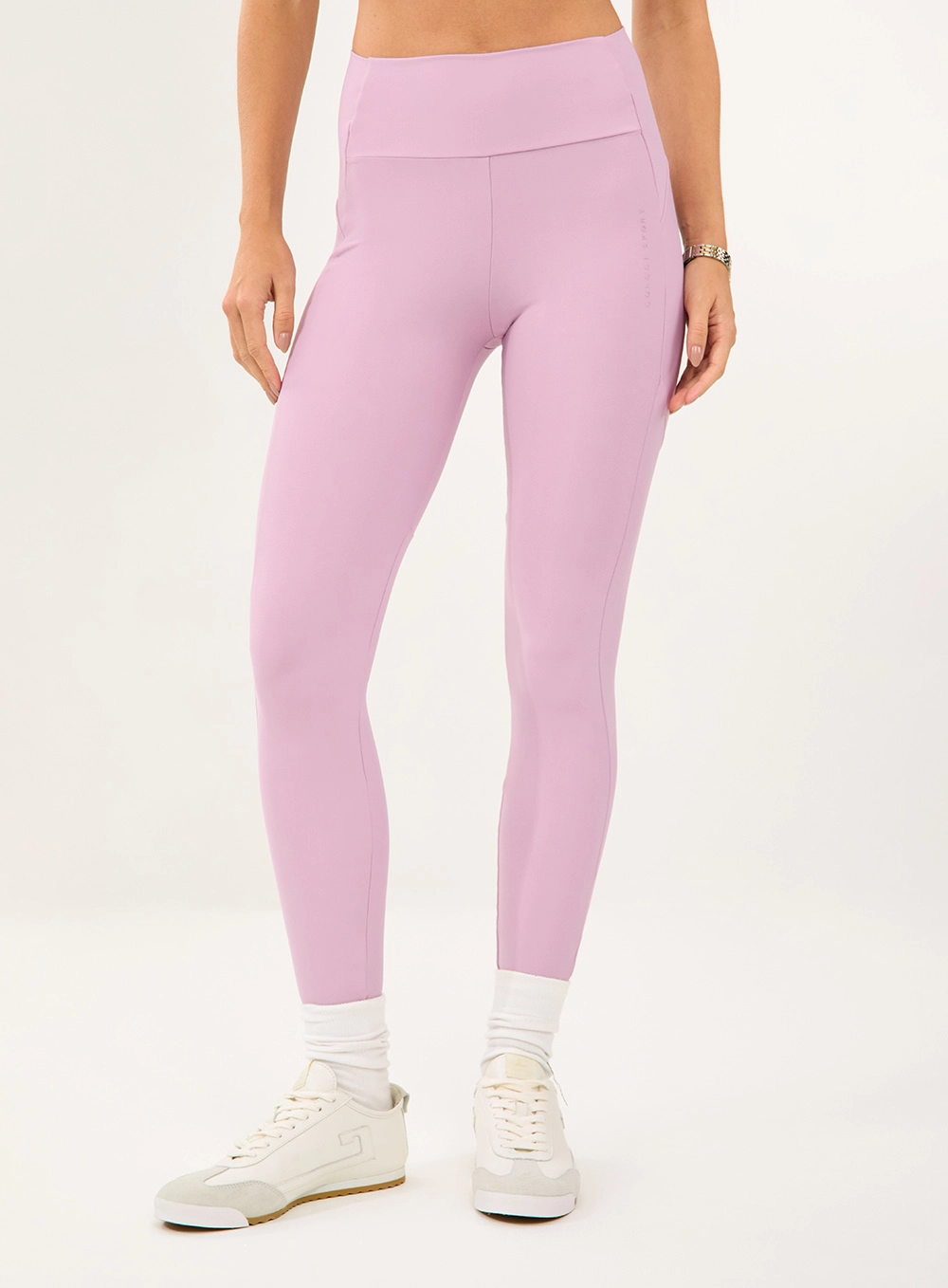 Calca Malha Sport  Feminino Colcci Sport Roxo