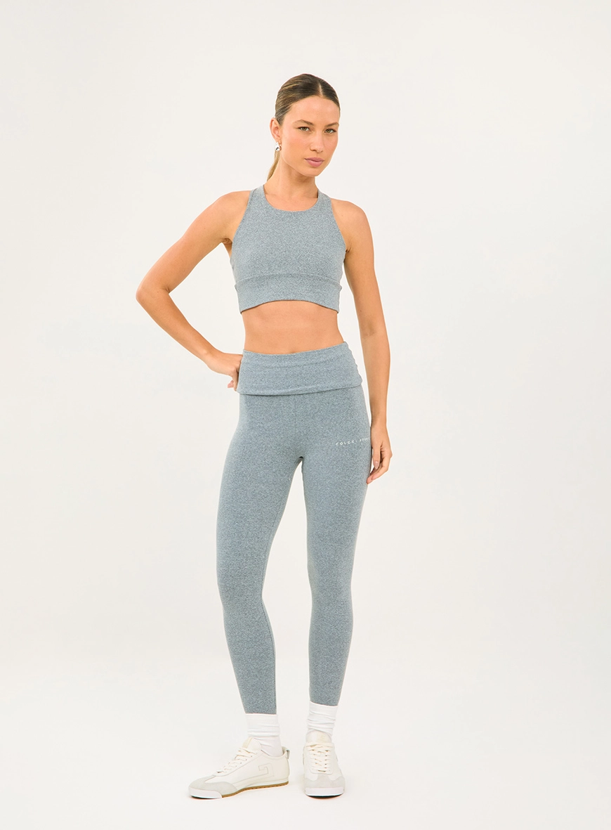 Calça Legging Perfect Fit Cós Dobrável