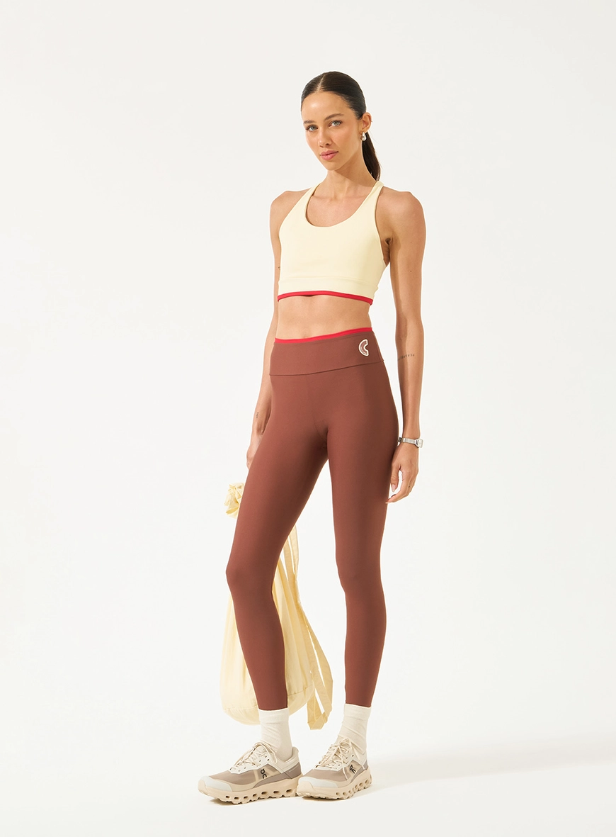 Calça Legging Perfect Fit Com Detalhe Elástico