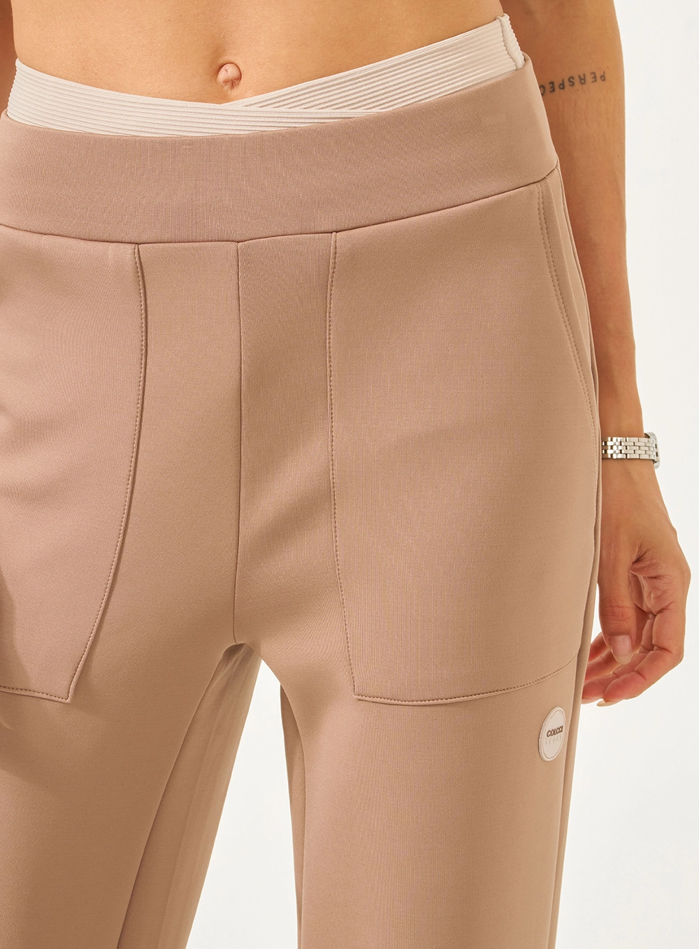 Calça Comfort Reta Marrom