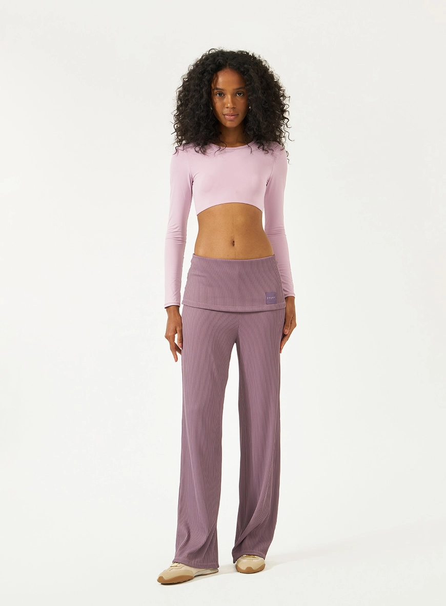 Calça Comfort Cós Com Sobreposição
