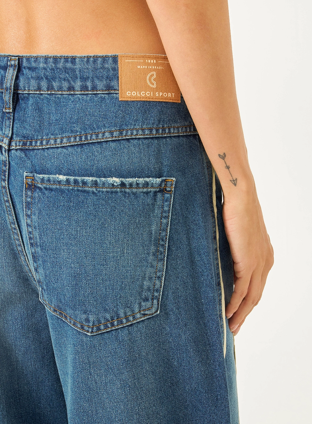 Calça Jeans Juliette Wide Leg Índigo