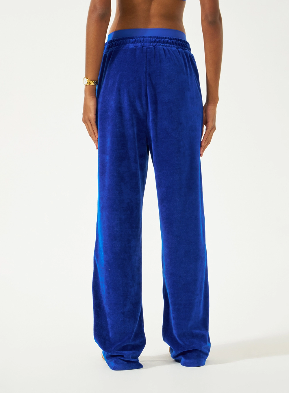 Calça Comfort Peluciada Azul