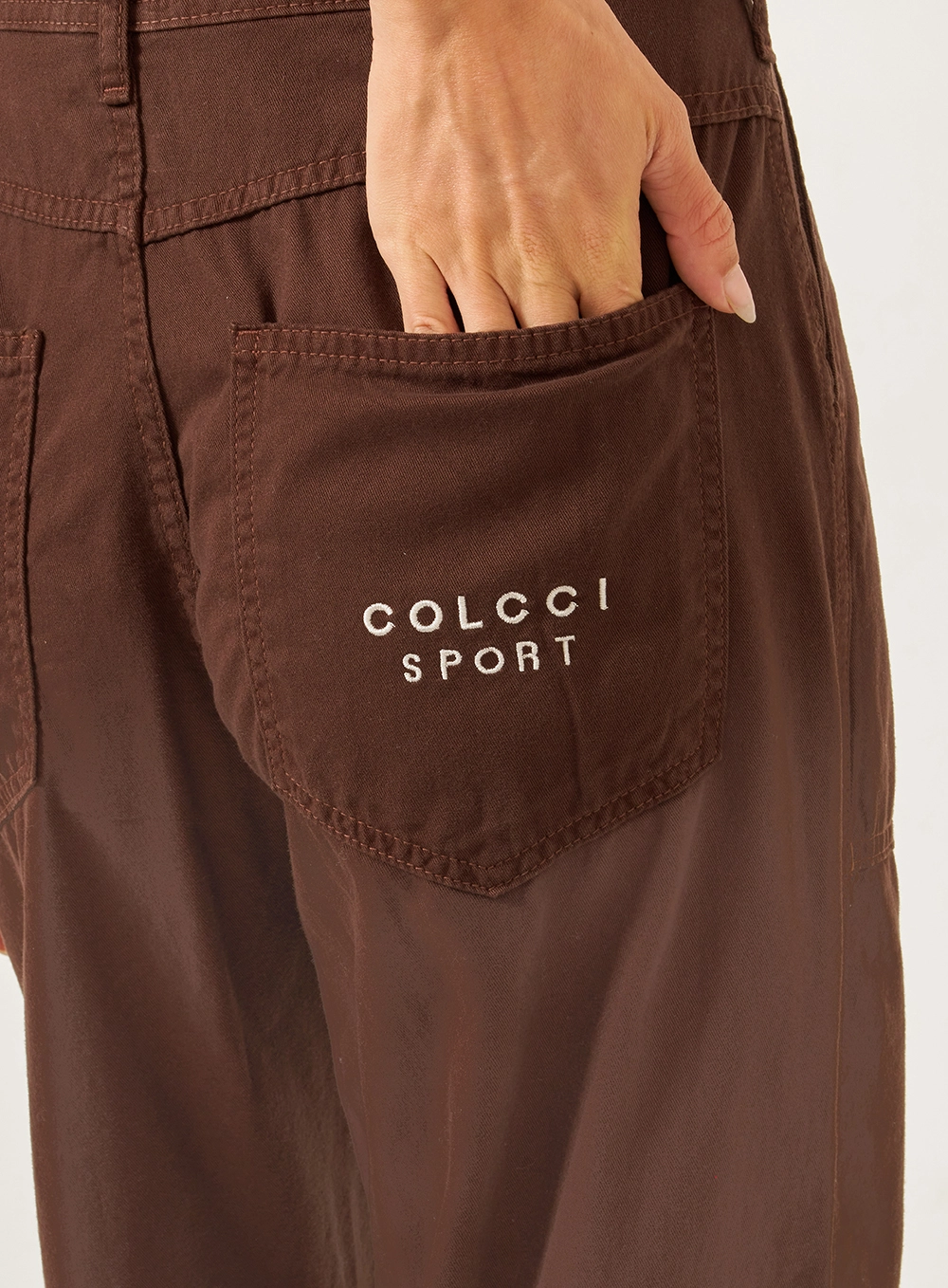 Calça Sarja Hailey Marrom