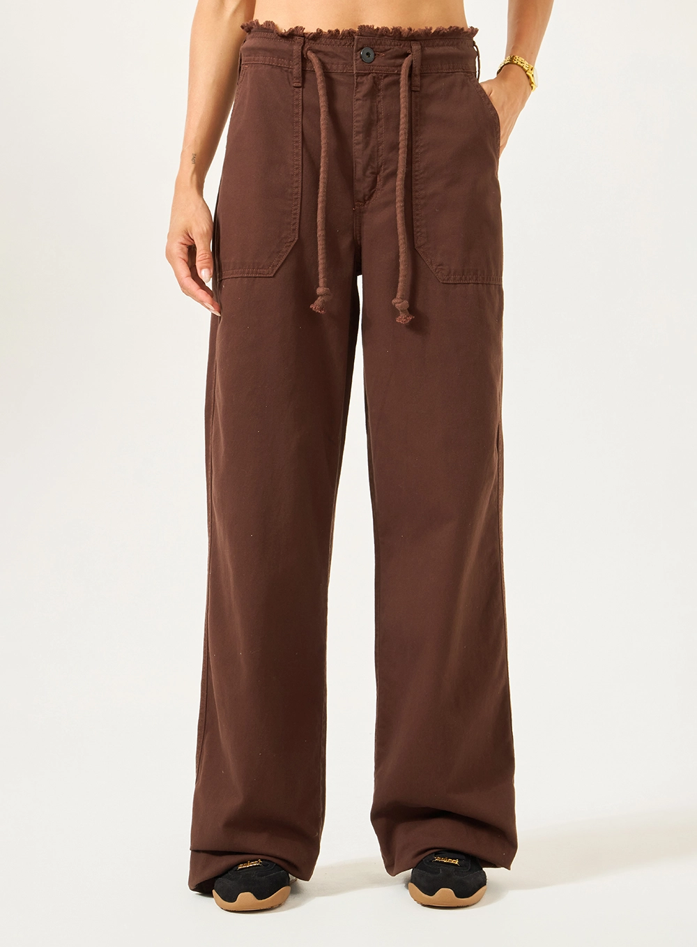 Calça Sarja Hailey Marrom
