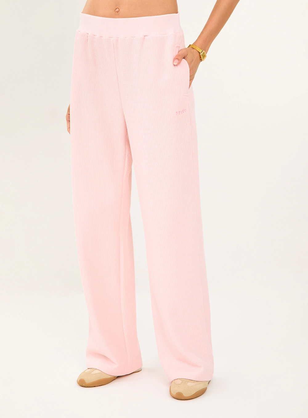 Calça Moletom Comfort Rosa
