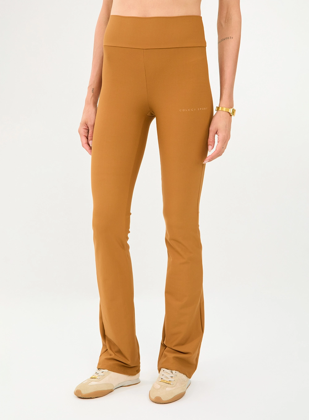 Calça Legging Reta Perfect Fit Marrom