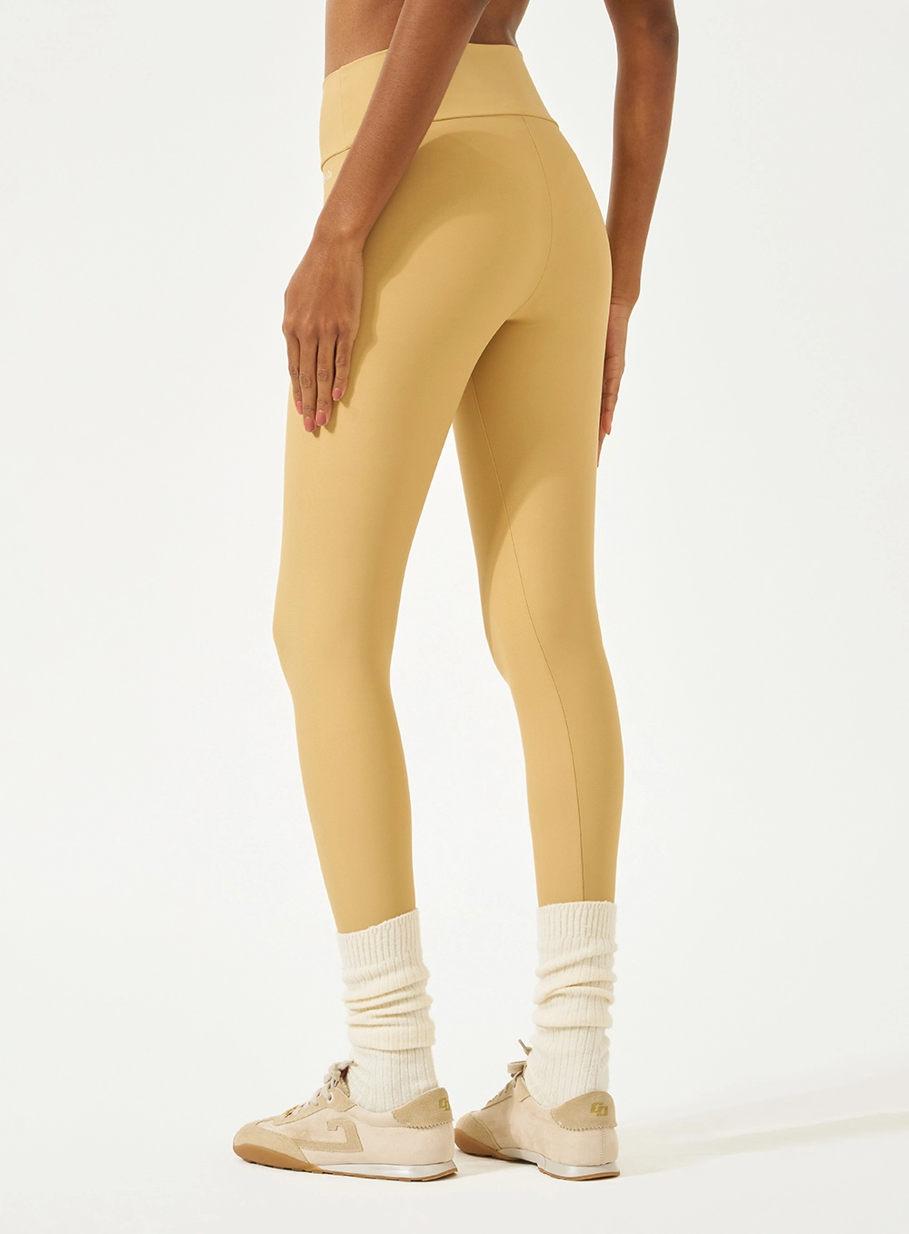 Calca Malha Sport  Feminino Colcci Sport Bege