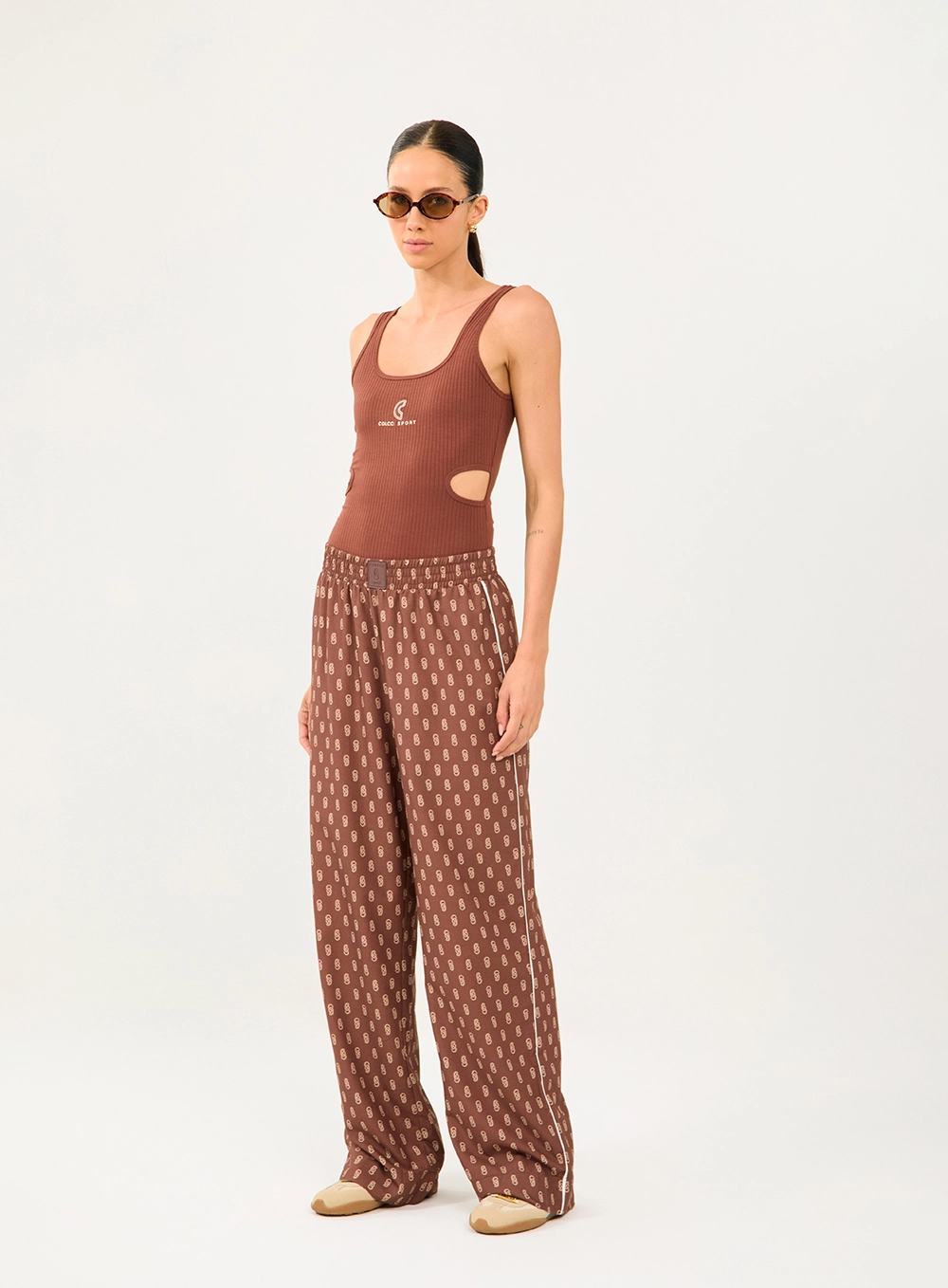 Calça Comfort Estampada Cós Elástico Estampados