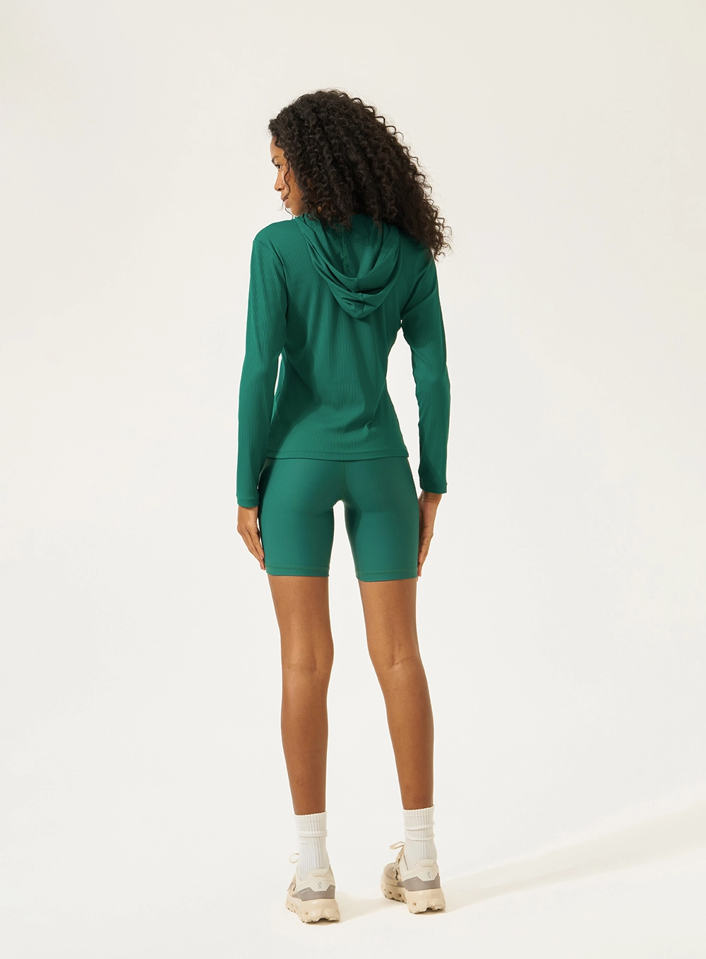 Bermuda Malha Sport  Feminino Colcci Sport Verde