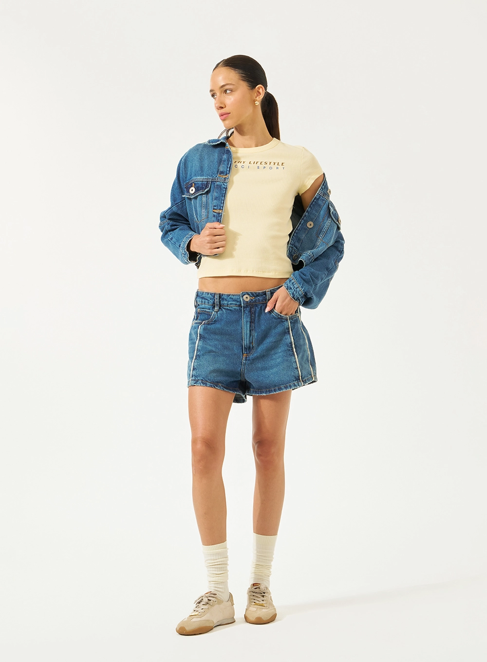 Short Jeans Jade Índigo