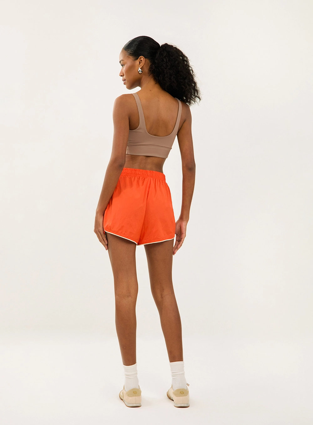Short Nylon 1 Feminino Colcci Sport Laranja