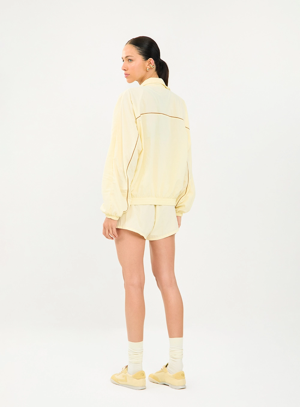 Short Nylon  Feminino Colcci Sport Amarelo