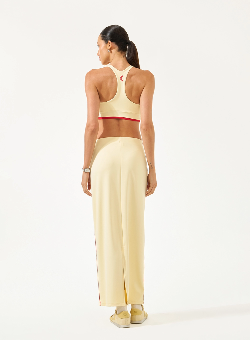 Saia Malha 1 Feminino Colcci Sport Amarelo