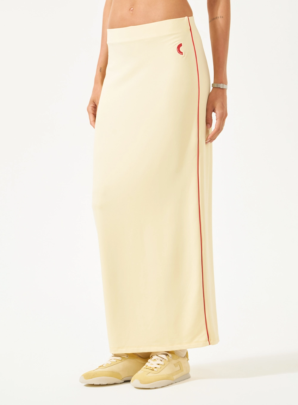 Saia Malha 1 Feminino Colcci Sport Amarelo