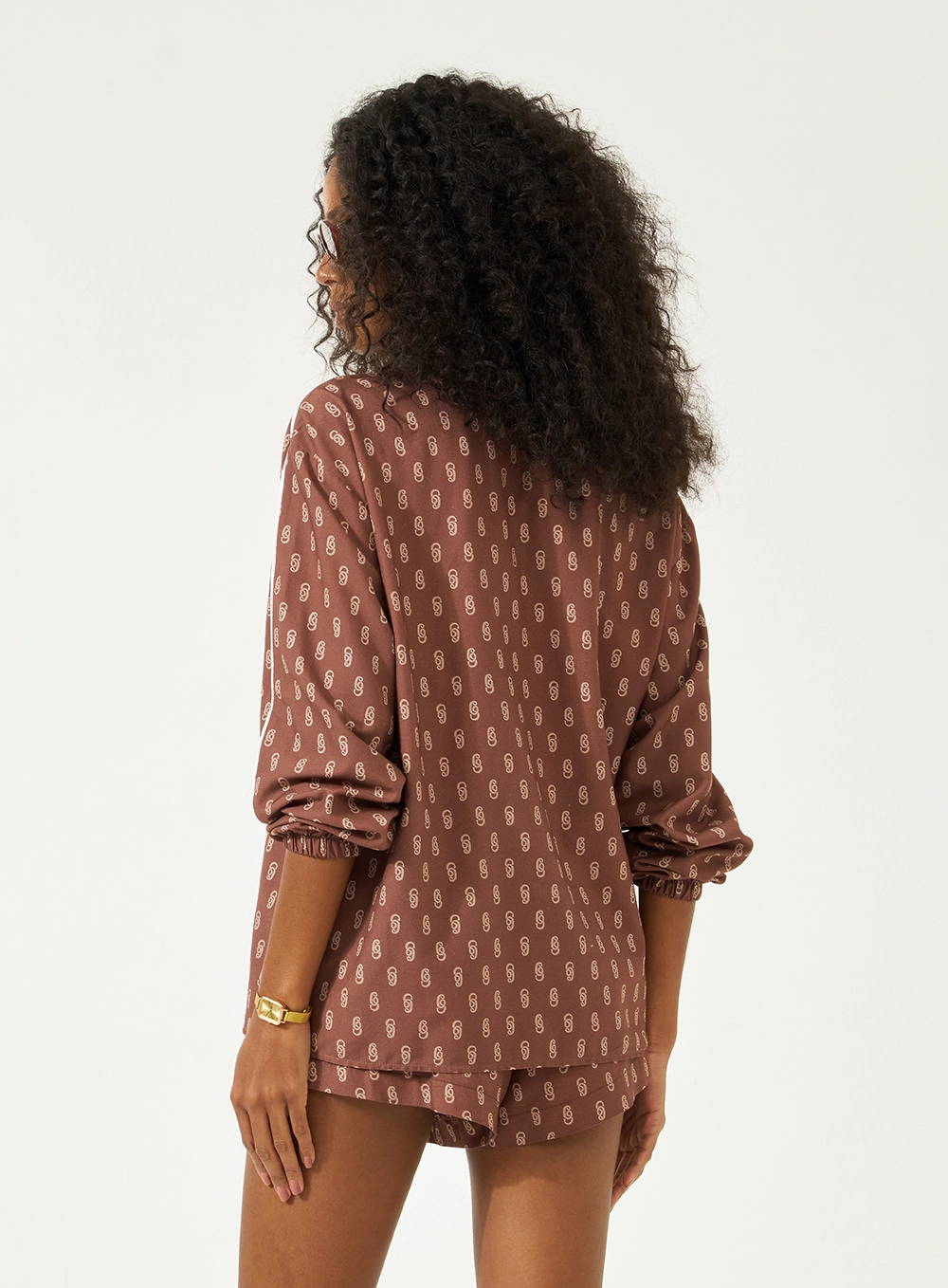 Camisa Loose Estampada Estampados