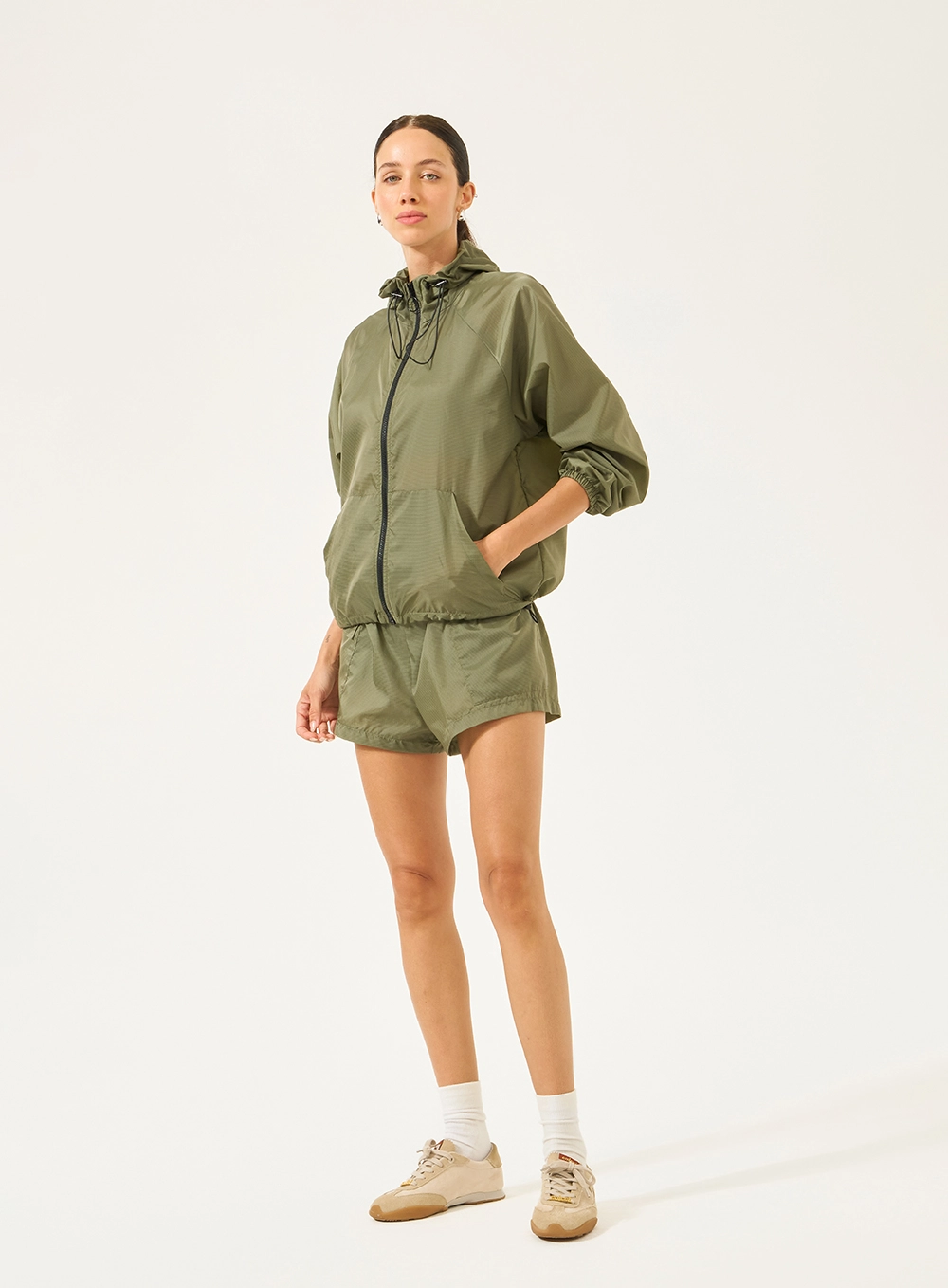 Jaqueta Nylon 1 Feminino Colcci Sport Verde