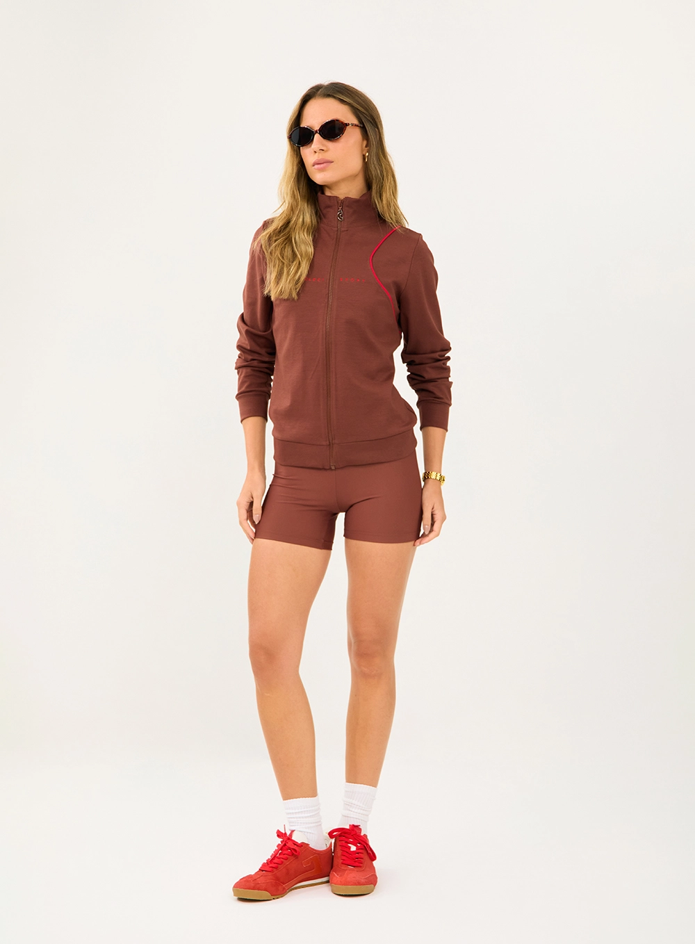 Jaqueta Colcci Marrom Marissa