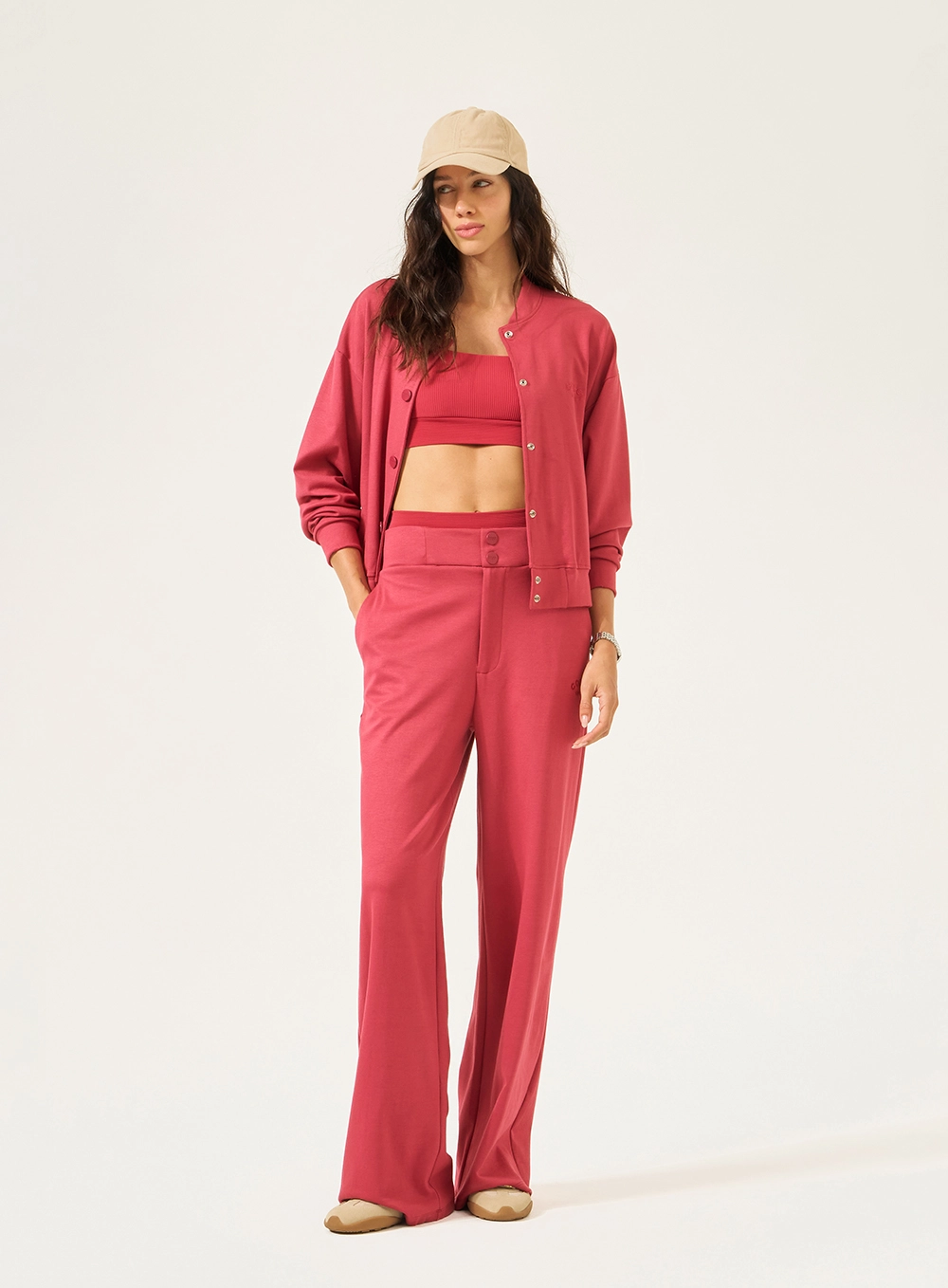 Jaqueta Comfort Basic Vermelho