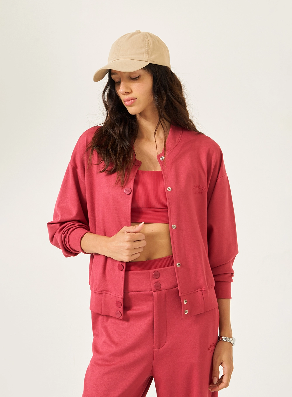 Jaqueta Comfort Basic Vermelho
