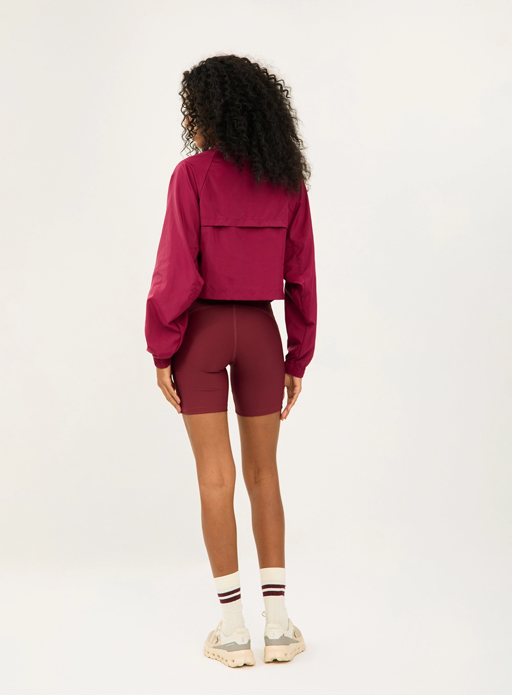 Jaqueta Nylon 1 Feminino Colcci Sport Bordô